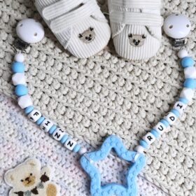 🩵Kinderwagenkette "FINN RUDI"⭐ 🩵