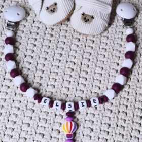 💜Kinderwagenkette "ELSIE" 🎈💜