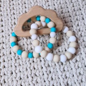 ⛅Holz-Silikon Greifringe 🌈🌳 – Bild 5