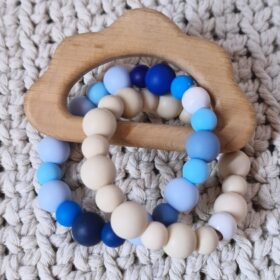 ⛅Holz-Silikon Greifringe 🌈🌳 – Bild 3