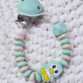 Schnullerkette Pinguin