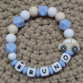 🩵Greifring / Beißring "BRUNO" 🩵🚗