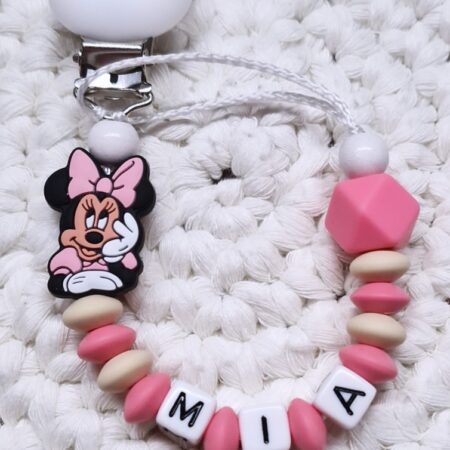 🩷Schnullerkette "MIA"🎀🩷