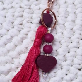 🎀Schlüsselanhänger mit Quaste💗 – Bild 2