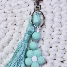 🎀Schlüsselanhänger mit Quaste💗 – Bild 3