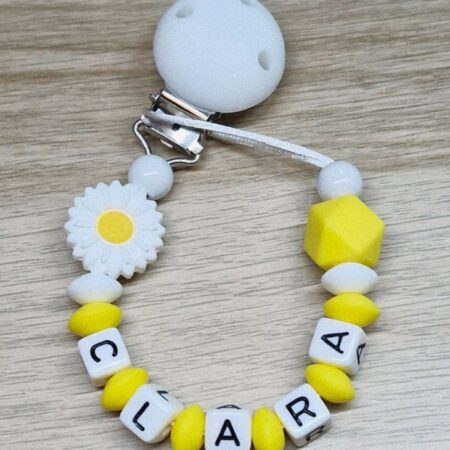 🌻Schnullerkette "CLARA"💛