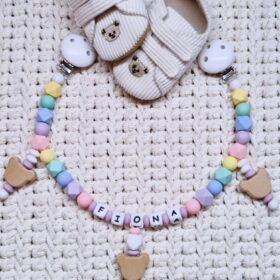 🌈Kinderwagenkette "FIONA" 🧸🌈