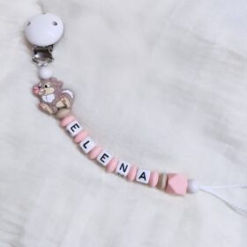 🌺Schnullerkette "ELENA" 🐇🌺 – Bild 1